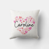 I love Caroline クッション (裏面)