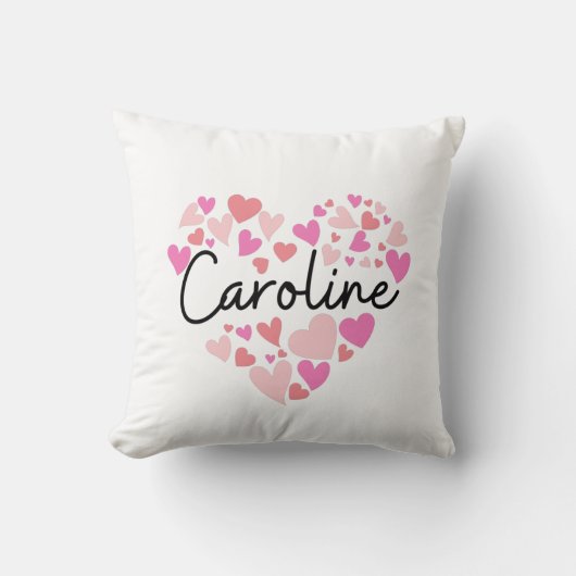 I love Caroline クッション (正面)
