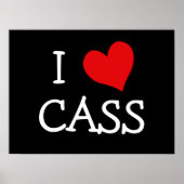 I LOVE CASS ポスター (正面)