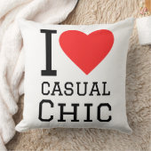 I love casual chic クッション (ブランケット)