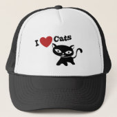 I Love Cat キャップ (正面)