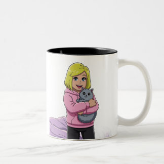 I love cat ツートーンマグカップ