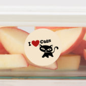 I Love Cat ラベル (貼付)