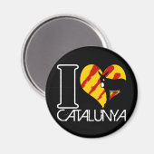 I Love Catalunya マグネット (正面/裏面)