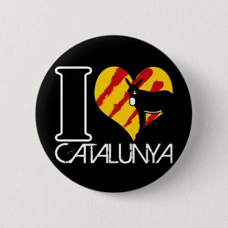 I Love Catalunya 缶バッジ