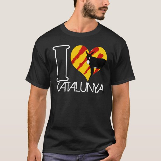 I Love Catalunya Tシャツ (正面)