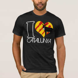 I Love Catalunya Tシャツ