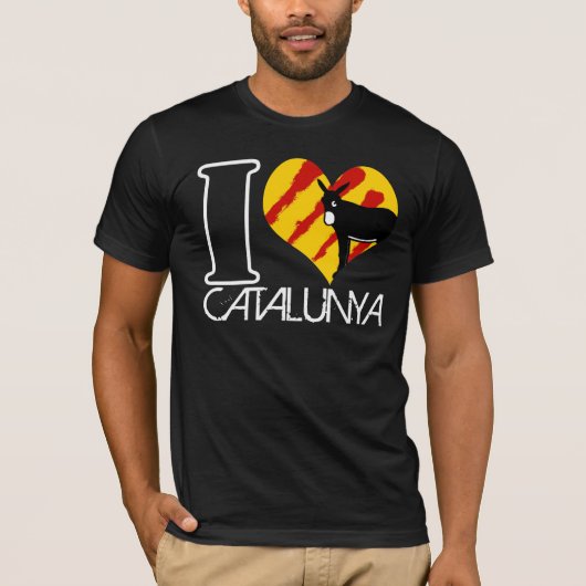 I Love Catalunya Tシャツ (正面)