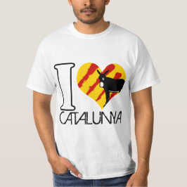 I Love Catalunya - Tshirt white Tシャツ