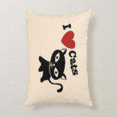 I love cats アクセントクッション (正面(垂直))