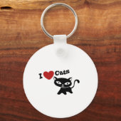 I love cats キーホルダー (裏面)