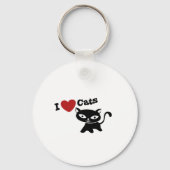 I love cats キーホルダー (裏面)