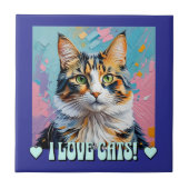 I Love Cats! タイル (正面)