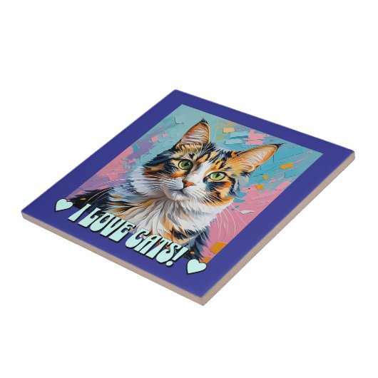 I Love Cats! タイル (側面)