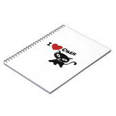 I love cats ノートブック (左側)