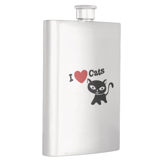 I love cats フラスク (右)
