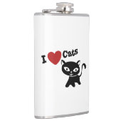 I love cats フラスク (右)