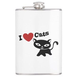 I love cats フラスク