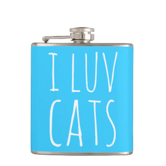 I Love Cats フラスク