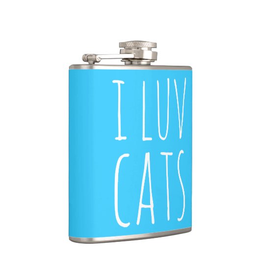 I Love Cats フラスク (右)