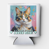 I Love Cats! 缶クーラー (正面)