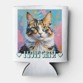 I Love Cats! 缶クーラー