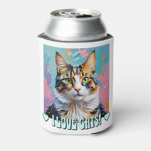 I Love Cats! 缶クーラー (缶裏面)