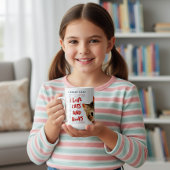 I Love Cats and Books コーヒーマグカップ