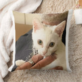 I Love Cats! Cat Throw Pillow クッション (ブランケット)