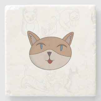 I love cats duvet cover ストーンコースター