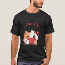 I LOVE CATS Tシャツ