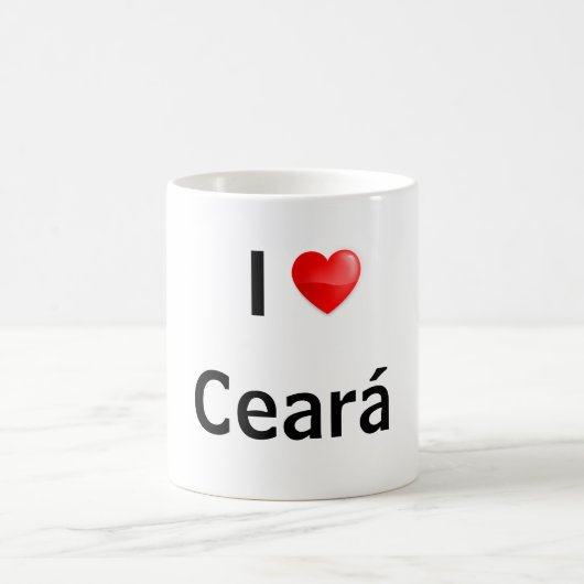 I love Ceará コーヒーマグカップ (中央)