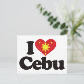 I Love Cebu ポストカード (スタンド正面)