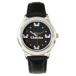 I Love Chacks Watch(黒) 腕時計