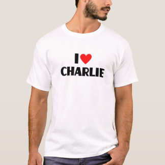I Love Charlie - Iハート・チャーリー Tシャツ