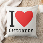 I love checkers クッション (ブランケット)