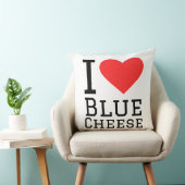 I love cheese blue クッション (椅子)