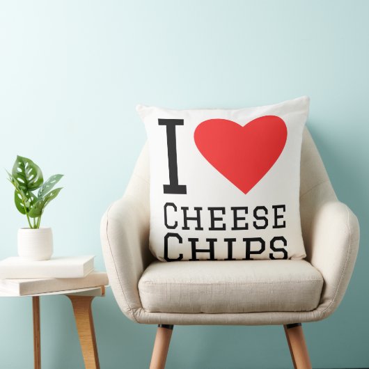 I love cheese chips クッション (椅子)