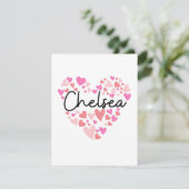 I love Chelsea -ハートfor Chelsea サンキューカード (スタンド正面)