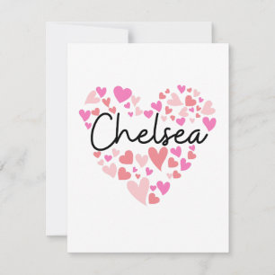 I love Chelsea -ハートfor Chelsea サンキューカード