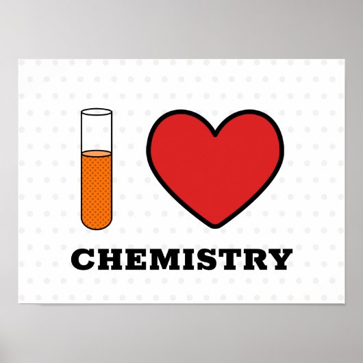 I Love Chemistry ポスター (正面)