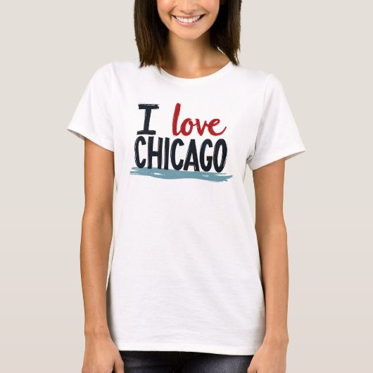 I love Chicago Tシャツ (正面)