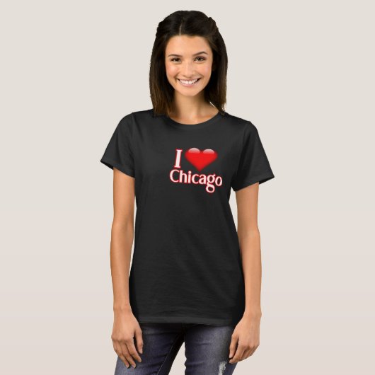 I Love Chicago Tシャツ (正面フル)