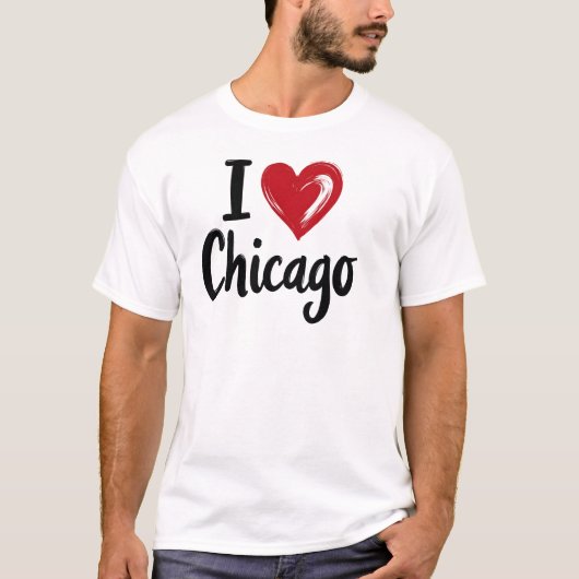 I love Chicago Tシャツ (正面)