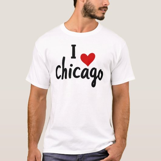I love Chicago Tシャツ (正面)