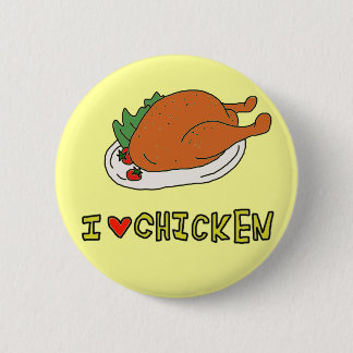 I LOVE CHICKEN 缶バッジ