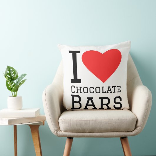 I love chocolate bars クッション (椅子)