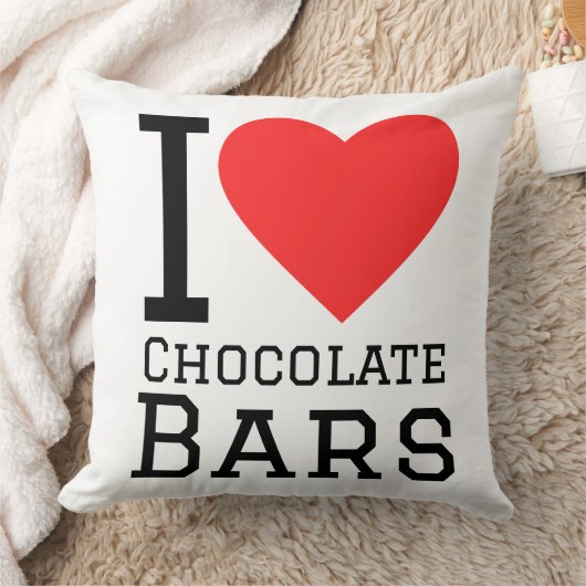 I love chocolate bars クッション (ブランケット)