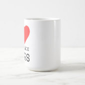 I love chocolate bars コーヒーマグカップ (中央)