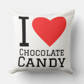 I love chocolate candy クッション (正面)